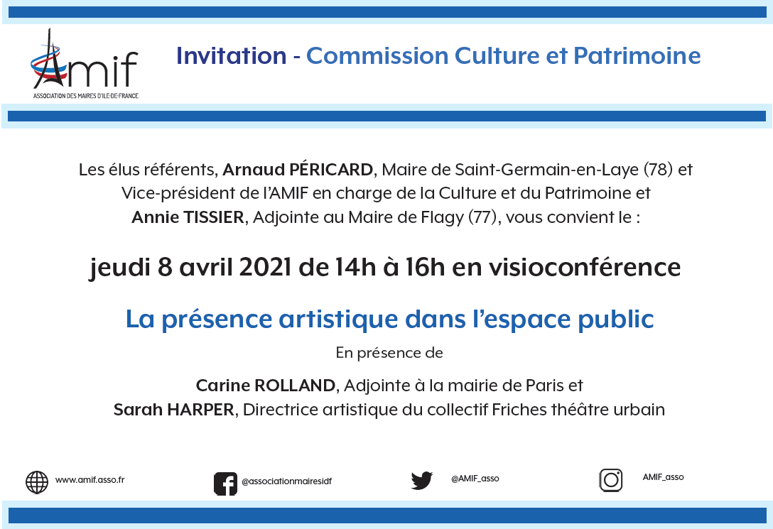 Évènements en janvier 2024 – Amif : L'association des maires d'ile-de-france